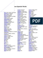 1000 Most Common Spanish Words PDF