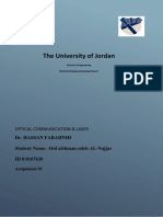 The University of Jordan: Optical Communication & Laser