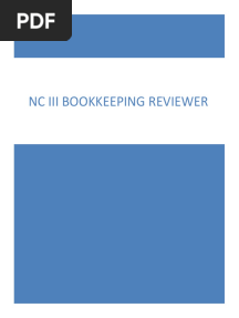 NC-III Bookkeeping Reviewer