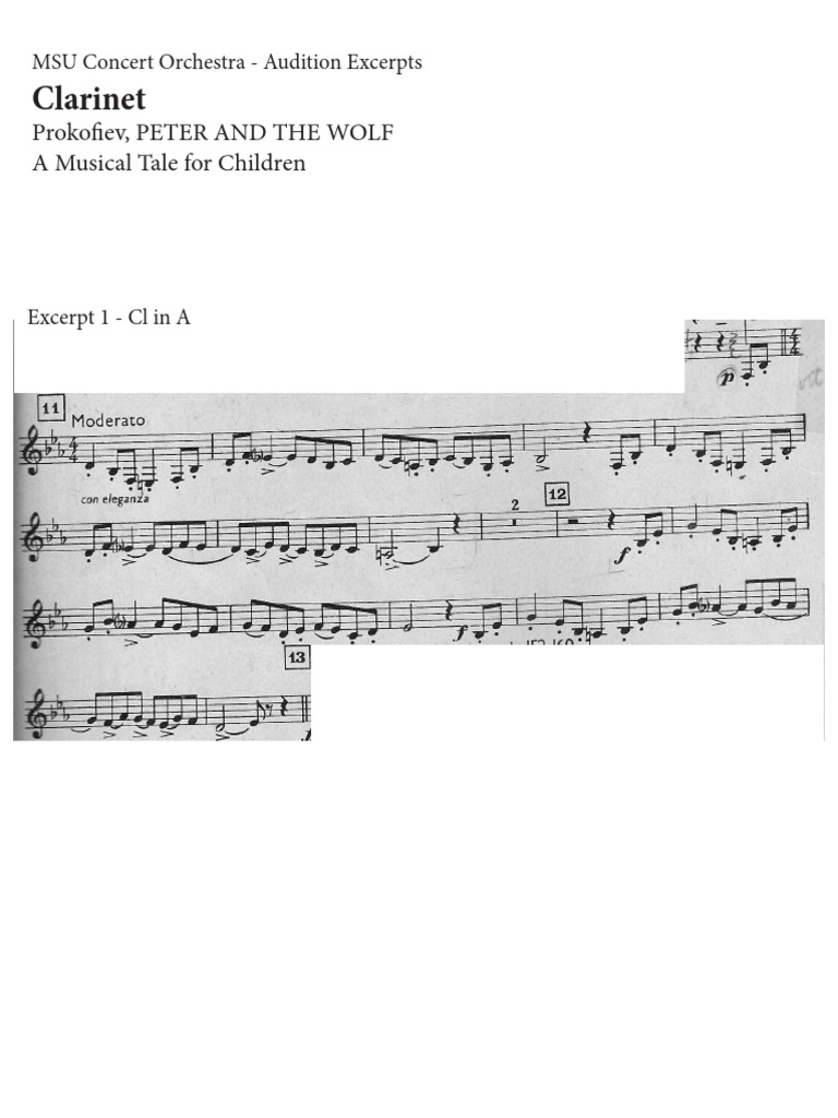 Prokofiev, Peter and The Wolf A Musical Tale For Children PDF