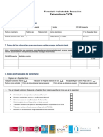 FORMULARIO SOLICITUD PRESTACION EXTRDINARIA CATA Con145 v1