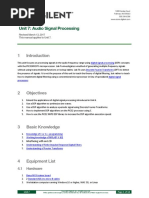 Unit 7: Audio Signal Processing: 4.1 Hardware