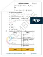 CBSE NCERT Solutions For Class 8 Science Chapter 1: Back of Chapter Questions