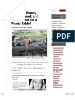 Christine Blasey Ford Naked, Drunk and Passed Out on a Picnic Table? - INDOMITUS