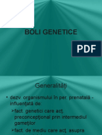 B. Genetice