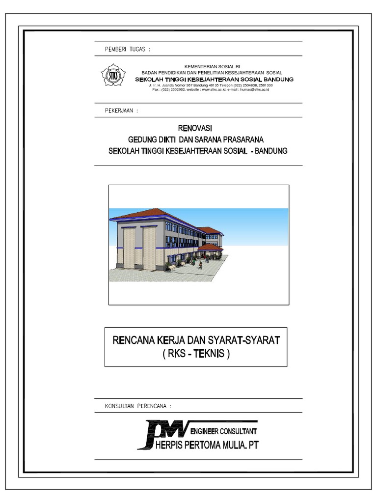 Contoh Denah Gudang Proyek Konstruksi | PDF | Sains & Matematika ...