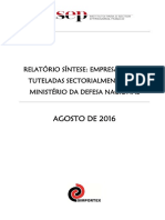 Análise _Defesa_Relatório síntese 2015