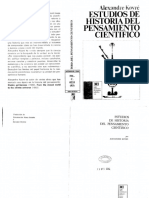 Estudios de Historia del Pensamiento Científico. Alexandre Koyré.pdf