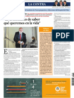 La Contra - Antonio Balbuena - 'Es El Momento de Saber Qué Queremos en La Vida' - LVG, 23.03.2020 PDF