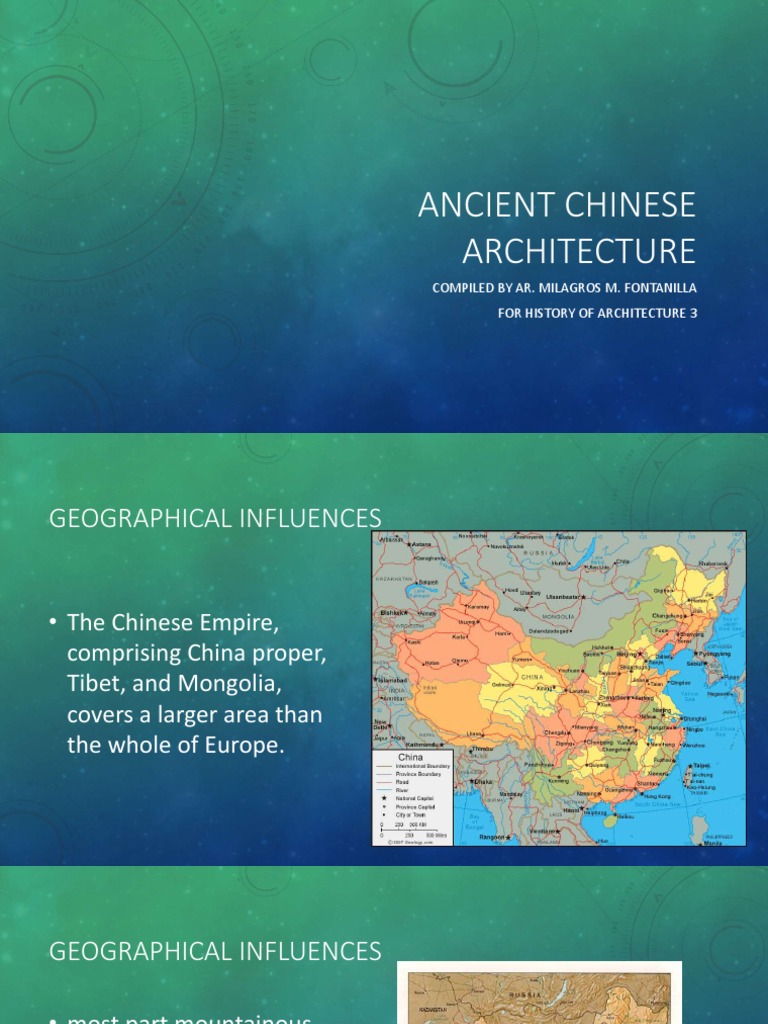 Ancient Chinese Architecture Overview | PDF | Confucianism | Roof