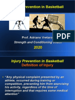 Injury Prevention in Basketball