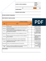 Formato Evaluación Gestión Documental Informe