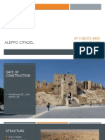 Ayyubids and Mamluks Fortified Aleppo Citadel