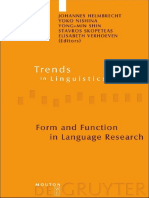 (Trends in Linguistics, Studies and Monographs 210) Johannes Helmbrecht, Stavros Skopeteas, Yong-Min Shin, Elisabeth Verhoeven-Form and Function in Language Research_ Papers in Honour of Christian Leh.pdf