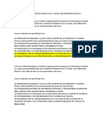 Interacción en El Contexto Productivo y Social Con Principios Éticos y Cultura de Paz