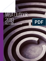 M A Outlook 2019: Deal Insights For Ireland