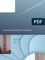 Catalogo de Proctos