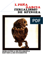 Peña, Vidal. El Materialismo de Spinoza.1974 PDF