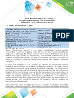 Syllabus Del Curso Mejoramiento Animal