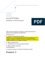 Examen Unidad Dos Relaciones Laborales