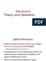 Optical Receivers: Theory and Operation
