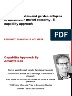 6th Week Capability Approach