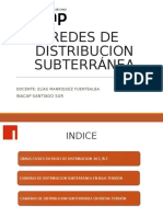 Red de Distribucion Subterranea