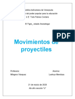 Movimientos de proyectiles