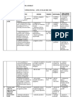 Plan Operational PDI (2010-2011)