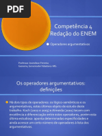 OPERADORES ARGUMENTATIVOS