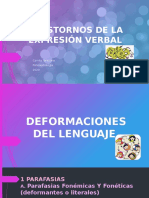 Deformaciones Del Lenguaje