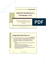 Sistem Basis Data