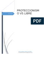 Ensayo Proteccionismo VS Libre Cambio