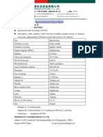 Specification Data Sheet: Product Name: Acesulfame-K Chemical Formular: C4H4NO4KS