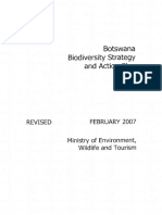 Revised National Biodiversity Strategy and Action Plan (2007) PDF