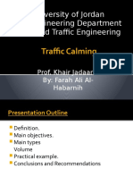 University of Jordan Civil Engineering Department Advanced Traffic Engineering