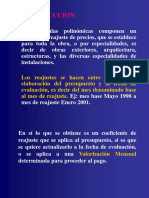 COSTOS Y PRESUPUESTOS - CAP VI - FORMULAS POLINOMICAS (R1)