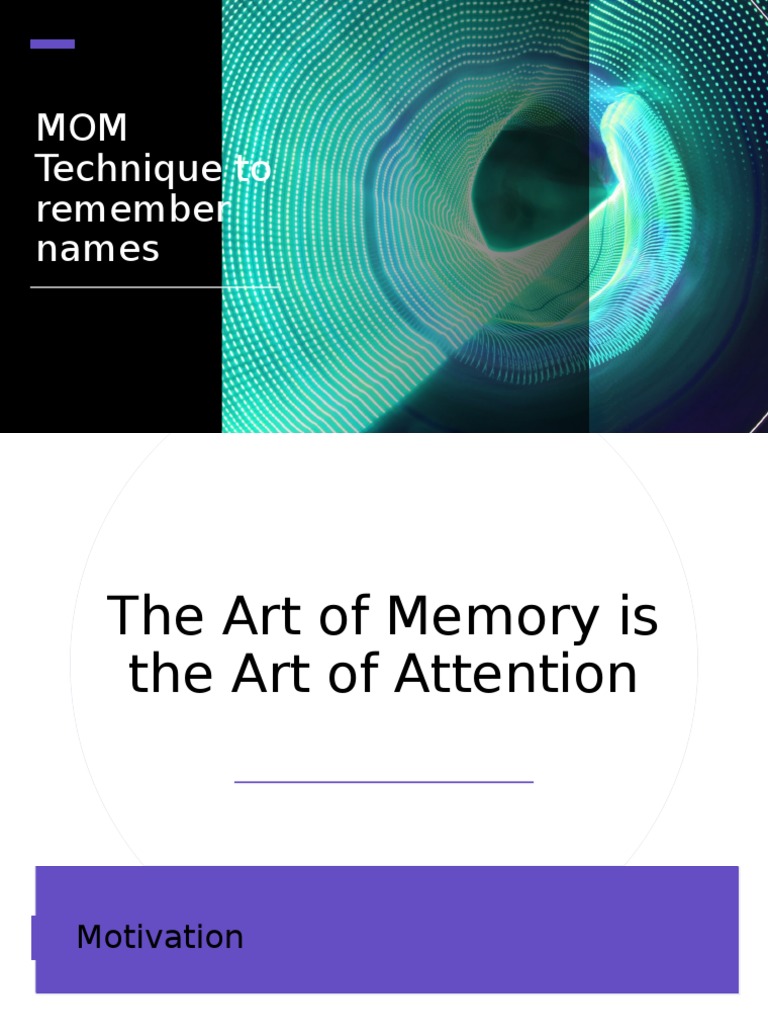 Mastering Name Recall Techniques | PDF