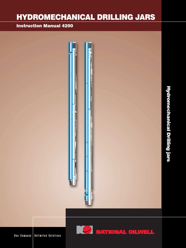 Hydromechanical Drilling Jars Instruction Manual 4200 PDF Force