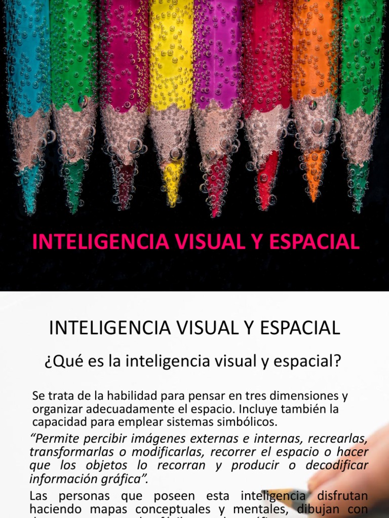 Inteligencia Visual y Espacial: Definición y Características | PDF ...