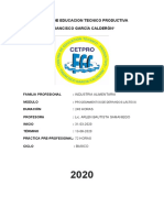 Modulo de Procesamiento de Derivados Lácteos 