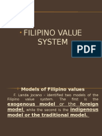 Filipino Value System