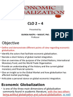 CLO 2 PPT - GLOBAL ECONOMY