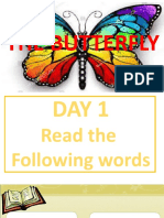 Butterfly garden story