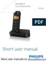 Short User Manual: More User Manuals On