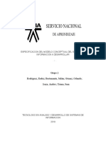 AP03-AA4-EV02. Especificación Del Modelo Conceptual Del Sistema de Información A Desarrollar