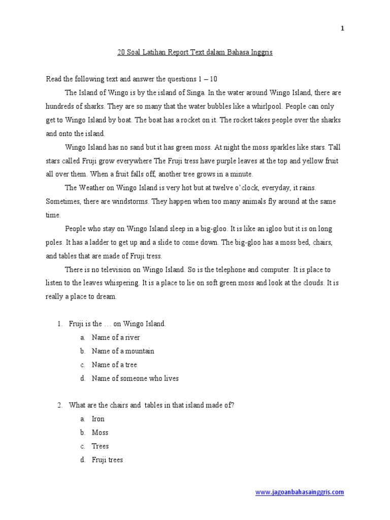 20 Soal Latihan Report Text Dalam Bahasa Inggris Giraffe Bacteria