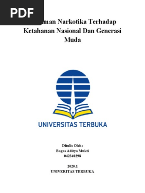 Ancaman Narkotika Terhadap Ketahanan Nasional Dan Generasi Muda