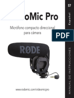 Videomic Pro: Micrófono Compacto Direccional para Cámara