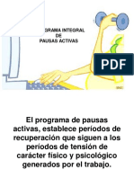 Programa Pausas Activas